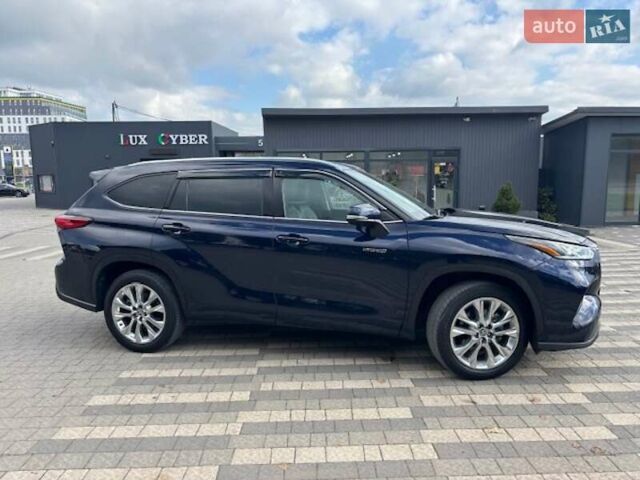 Синий Тойота Хайлендер, объемом двигателя 2.49 л и пробегом 63 тыс. км за 44500 $, фото 3 на Automoto.ua