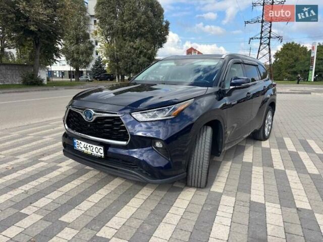Синий Тойота Хайлендер, объемом двигателя 2.49 л и пробегом 63 тыс. км за 44300 $, фото 1 на Automoto.ua