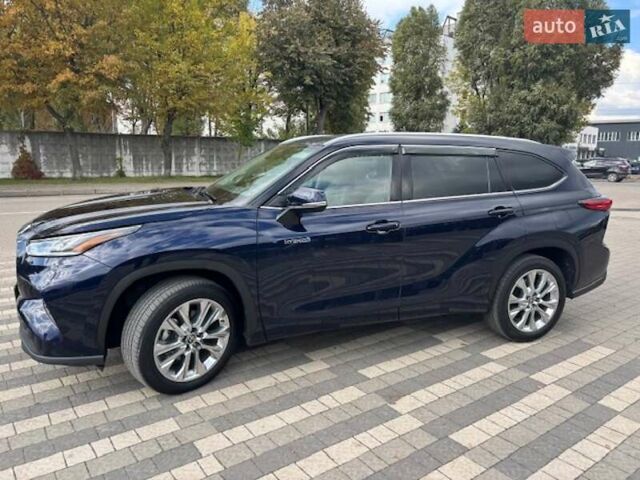 Синий Тойота Хайлендер, объемом двигателя 2.49 л и пробегом 63 тыс. км за 44300 $, фото 2 на Automoto.ua