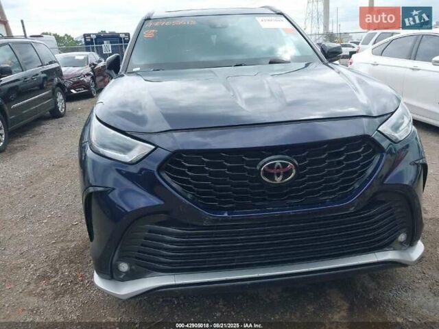 Синий Тойота Хайлендер, объемом двигателя 3.46 л и пробегом 37 тыс. км за 17000 $, фото 2 на Automoto.ua