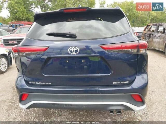 Синий Тойота Хайлендер, объемом двигателя 3.46 л и пробегом 37 тыс. км за 17000 $, фото 3 на Automoto.ua
