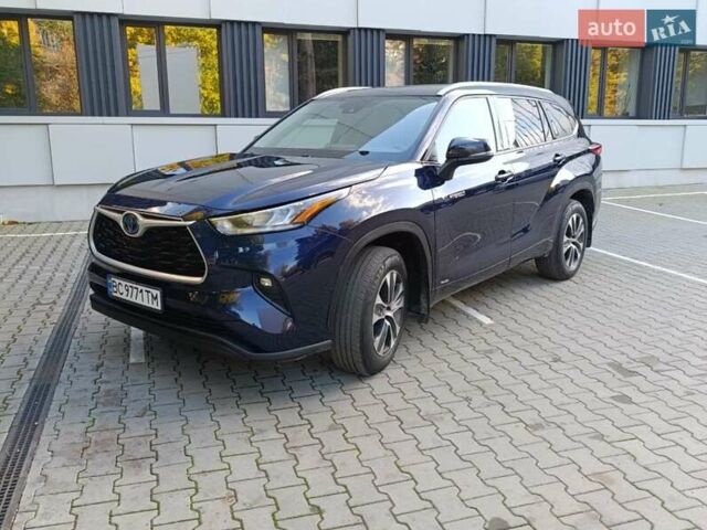 Тойота Хайлендер 2021 в Хмельницком на Automoto.ua Синий Тойота Хайлендер, объемом двигателя 2.49 л и пробегом 106 тыс. км за 35400 $, фото 1 на Automoto.ua