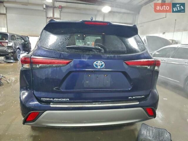 Синий Тойота Хайлендер, объемом двигателя 2.49 л и пробегом 62 тыс. км за 15600 $, фото 5 на Automoto.ua