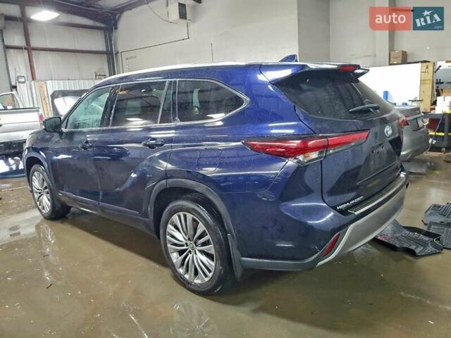 Синий Тойота Хайлендер, объемом двигателя 2.49 л и пробегом 62 тыс. км за 15600 $, фото 1 на Automoto.ua