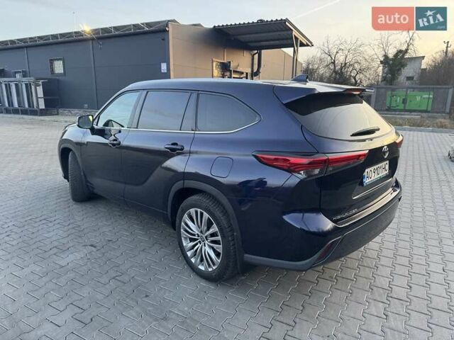 Синий Тойота Хайлендер, объемом двигателя 3.46 л и пробегом 60 тыс. км за 47300 $, фото 2 на Automoto.ua