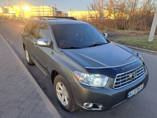 Зеленый Тойота Хайлендер, объемом двигателя 3.5 л и пробегом 185 тыс. км за 14500 $, фото 7 на Automoto.ua
