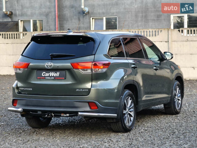 Зеленый Тойота Хайлендер, объемом двигателя 3.5 л и пробегом 123 тыс. км за 27999 $, фото 6 на Automoto.ua