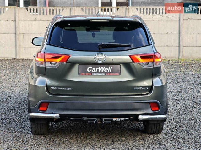 Зеленый Тойота Хайлендер, объемом двигателя 3.5 л и пробегом 123 тыс. км за 27999 $, фото 5 на Automoto.ua