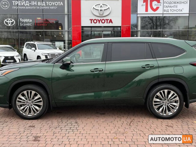Зеленый Тойота Хайлендер, объемом двигателя 2.5 л и пробегом 2 тыс. км за 62700 $, фото 2 на Automoto.ua