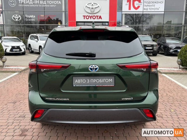 Зеленый Тойота Хайлендер, объемом двигателя 2.5 л и пробегом 2 тыс. км за 62700 $, фото 3 на Automoto.ua