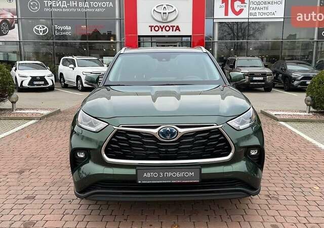 Зеленый Тойота Хайлендер, объемом двигателя 2.49 л и пробегом 2 тыс. км за 62700 $, фото 4 на Automoto.ua