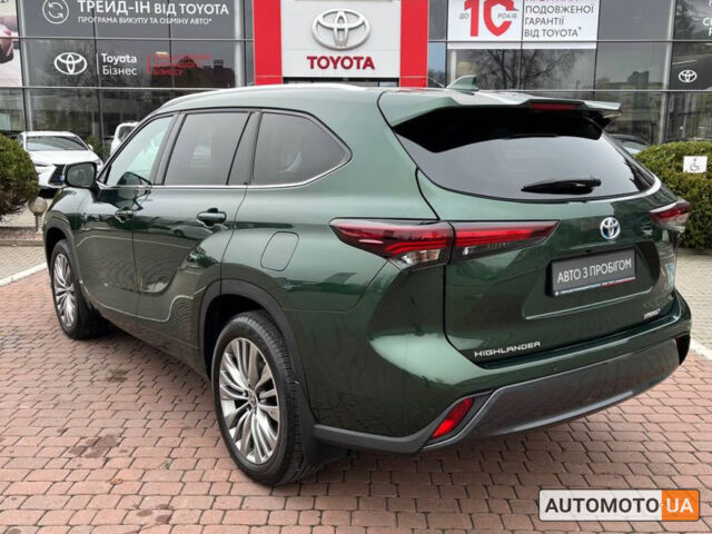 Зеленый Тойота Хайлендер, объемом двигателя 2.5 л и пробегом 2 тыс. км за 62700 $, фото 1 на Automoto.ua