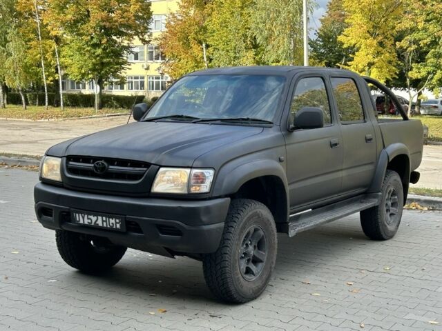 Чорний Тойота Хайлюкс, об'ємом двигуна 2.5 л та пробігом 200 тис. км за 5450 $, фото 6 на Automoto.ua