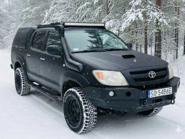 Чорний Тойота Хайлюкс, об'ємом двигуна 3 л та пробігом 301 тис. км за 5800 $, фото 1 на Automoto.ua