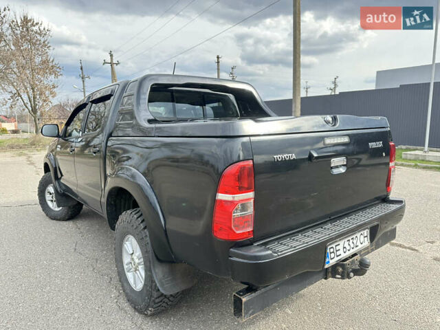 Тойота Хайлюкс 2012 у Миколаєві на Automoto.ua Чорний Тойота Хайлюкс, об'ємом двигуна 2.5 л та пробігом 259 тис. км за 16700 $, фото 6 на Automoto.ua