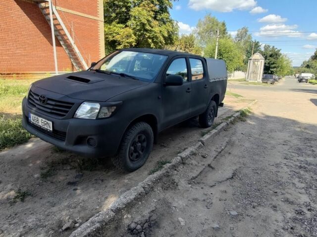 Чорний Тойота Хайлюкс, об'ємом двигуна 2.5 л та пробігом 3 тис. км за 7000 $, фото 4 на Automoto.ua