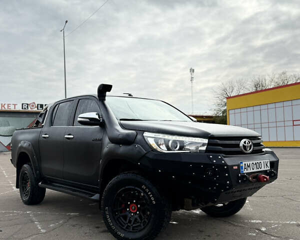 Чорний Тойота Хайлюкс, об'ємом двигуна 2.76 л та пробігом 397 тис. км за 30000 $, фото 8 на Automoto.ua