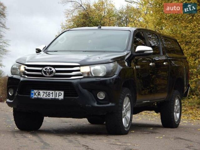 Тойота Хайлюкс 2017 в Черкассах на Automoto.ua Черный Тойота Хайлюкс, объемом двигателя 2.76 л и пробегом 290 тыс. км за 20000 $, фото 2 на Automoto.ua