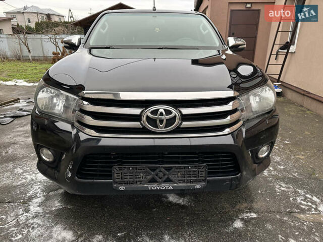Черный Тойота Хайлюкс, объемом двигателя 2.8 л и пробегом 250 тыс. км за 23500 $, фото 1 на Automoto.ua