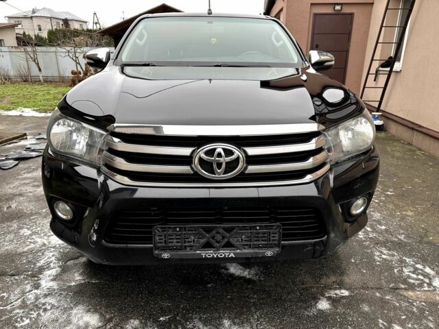 Черный Тойота Хайлюкс, объемом двигателя 2.8 л и пробегом 250 тыс. км за 23500 $, фото 1 на Automoto.ua