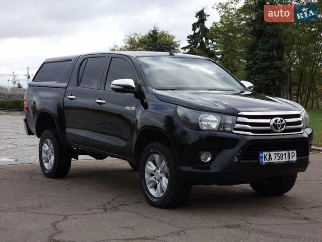 Тойота Хайлюкс 2017 в Черкассах на Automoto.ua Черный Тойота Хайлюкс, объемом двигателя 2.76 л и пробегом 290 тыс. км за 20000 $, фото 3 на Automoto.ua