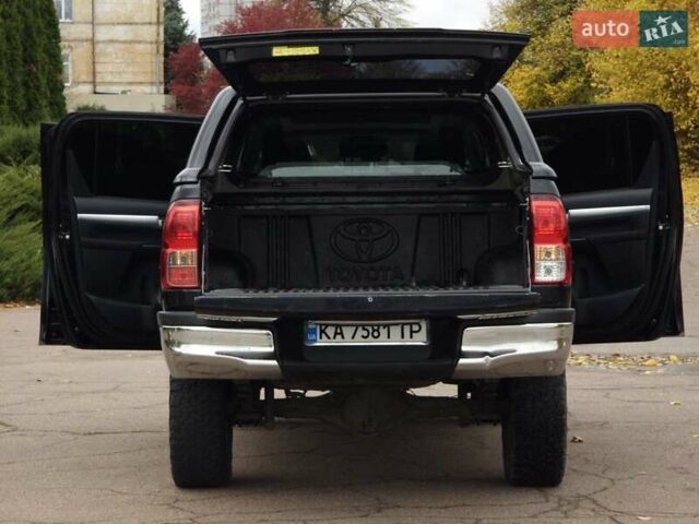 Тойота Хайлюкс 2017 в Черкассах на Automoto.ua Черный Тойота Хайлюкс, объемом двигателя 2.76 л и пробегом 290 тыс. км за 20000 $, фото 7 на Automoto.ua