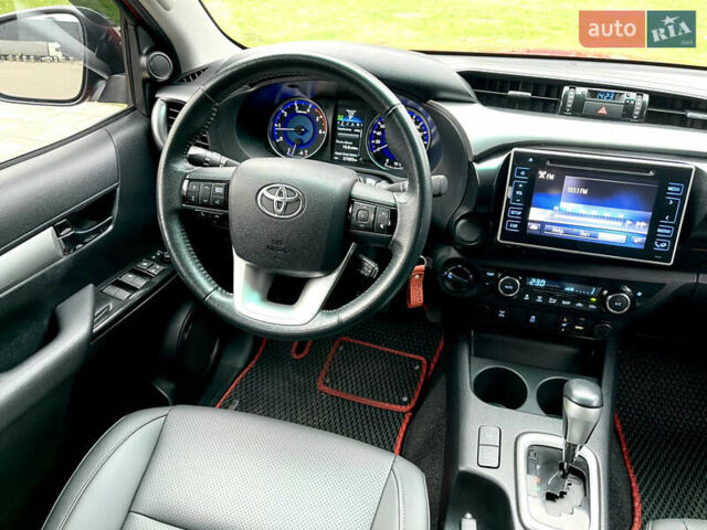 Красный Тойота Хайлюкс, объемом двигателя 2.4 л и пробегом 57 тыс. км за 35000 $, фото 42 на Automoto.ua