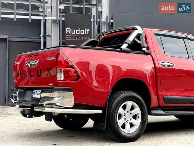 Красный Тойота Хайлюкс, объемом двигателя 2.4 л и пробегом 57 тыс. км за 35000 $, фото 10 на Automoto.ua