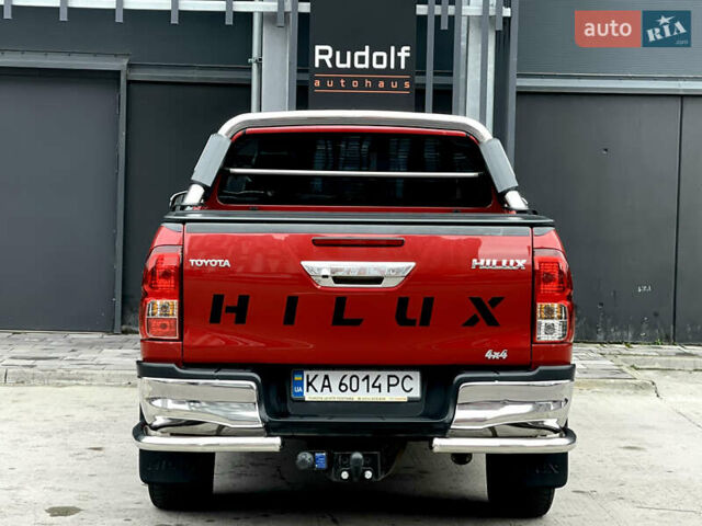 Красный Тойота Хайлюкс, объемом двигателя 2.4 л и пробегом 57 тыс. км за 35000 $, фото 17 на Automoto.ua