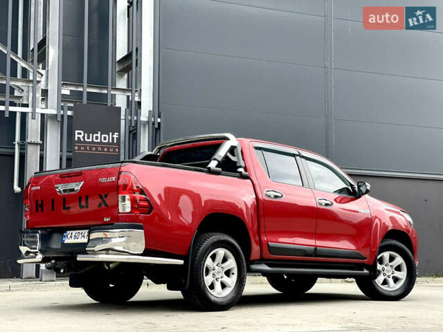 Красный Тойота Хайлюкс, объемом двигателя 2.4 л и пробегом 57 тыс. км за 35000 $, фото 8 на Automoto.ua