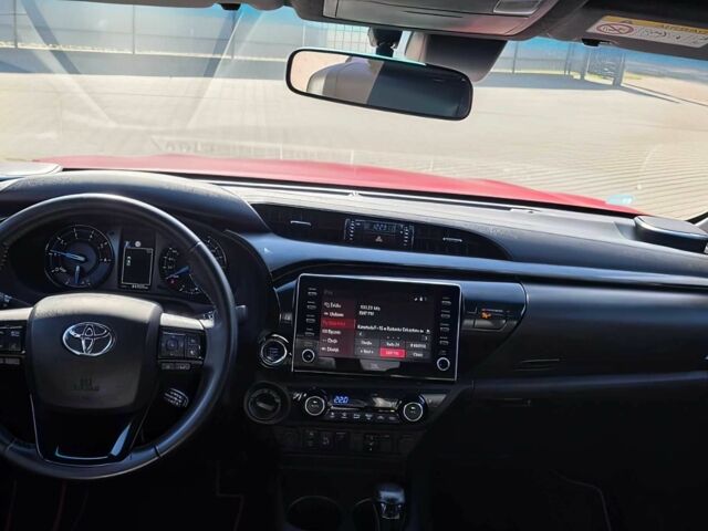 Красный Тойота Хайлюкс, объемом двигателя 2.8 л и пробегом 21 тыс. км за 13000 $, фото 8 на Automoto.ua