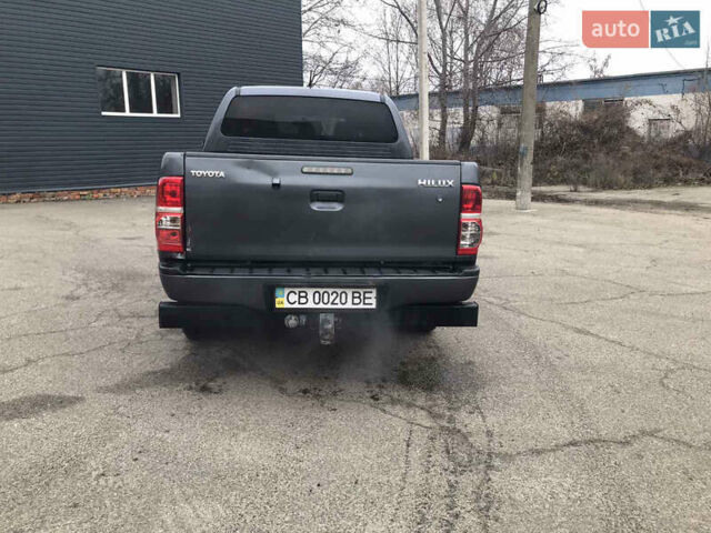 Серый Тойота Хайлюкс, объемом двигателя 2.49 л и пробегом 263 тыс. км за 22000 $, фото 9 на Automoto.ua