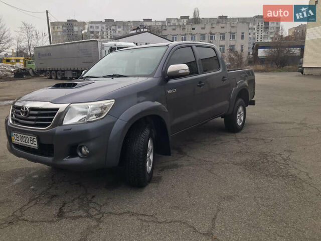 Серый Тойота Хайлюкс, объемом двигателя 2.49 л и пробегом 263 тыс. км за 22000 $, фото 11 на Automoto.ua