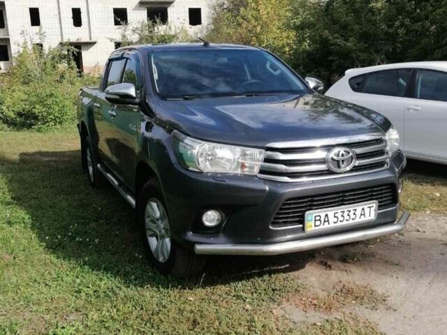 Серый Тойота Хайлюкс, объемом двигателя 2.4 л и пробегом 277 тыс. км за 20000 $, фото 6 на Automoto.ua