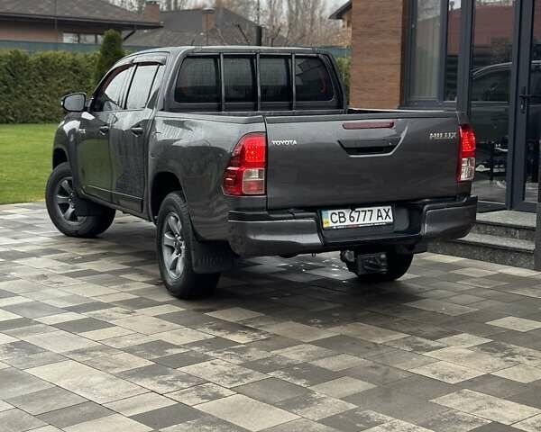 Серый Тойота Хайлюкс, объемом двигателя 2.39 л и пробегом 377 тыс. км за 21700 $, фото 15 на Automoto.ua