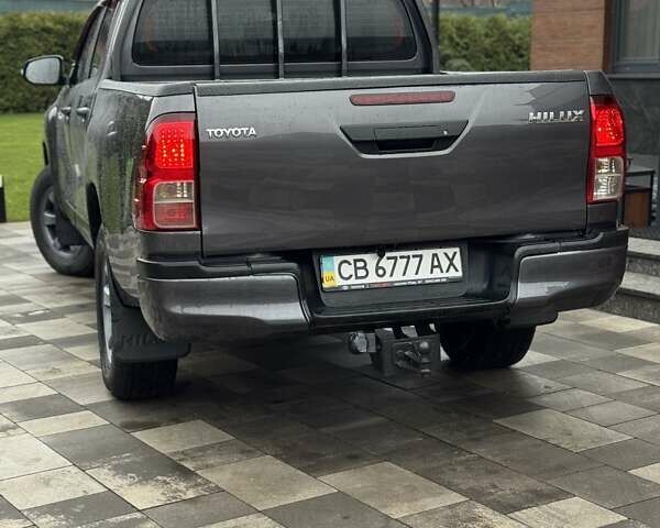 Серый Тойота Хайлюкс, объемом двигателя 2.39 л и пробегом 377 тыс. км за 21700 $, фото 13 на Automoto.ua