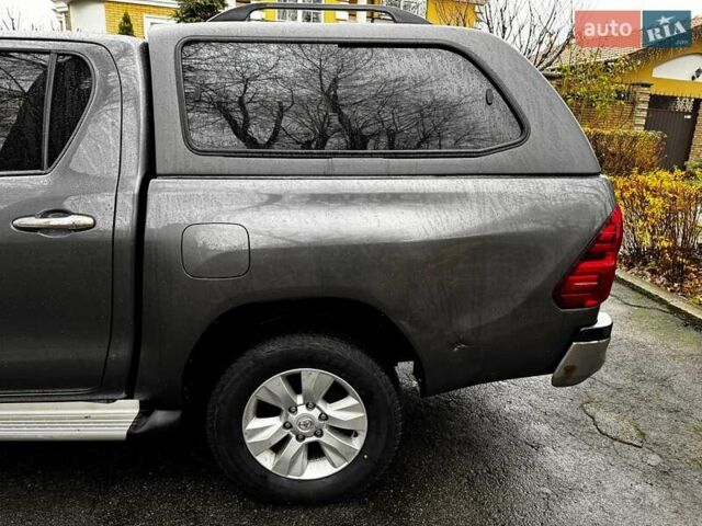 Сірий Тойота Хайлюкс, об'ємом двигуна 2.4 л та пробігом 188 тис. км за 24490 $, фото 42 на Automoto.ua