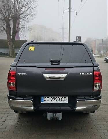 Серый Тойота Хайлюкс, объемом двигателя 2.4 л и пробегом 80 тыс. км за 32500 $, фото 4 на Automoto.ua