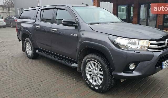 Серый Тойота Хайлюкс, объемом двигателя 2.4 л и пробегом 80 тыс. км за 32500 $, фото 8 на Automoto.ua