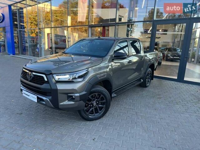 Зеленый Тойота Хайлюкс, объемом двигателя 2.76 л и пробегом 94 тыс. км за 46500 $, фото 1 на Automoto.ua