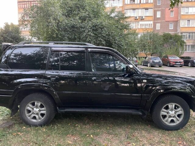 Черный Тойота Ленд Крузер 100, объемом двигателя 4.7 л и пробегом 442 тыс. км за 10000 $, фото 9 на Automoto.ua