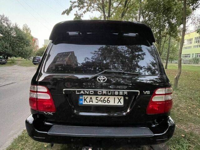 Черный Тойота Ленд Крузер 100, объемом двигателя 4.7 л и пробегом 442 тыс. км за 10000 $, фото 12 на Automoto.ua