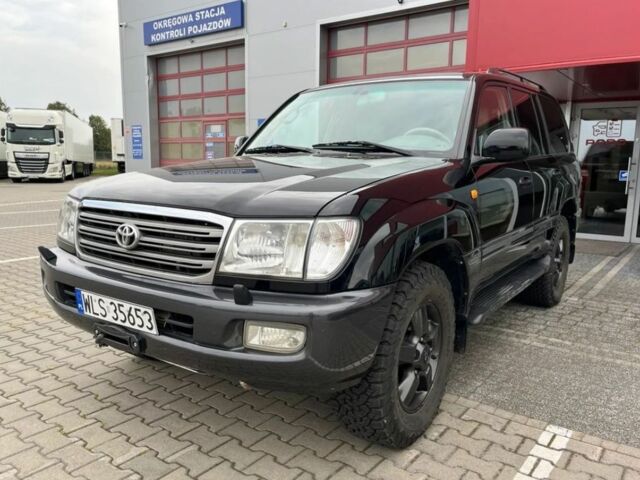 Черный Тойота Ленд Крузер 100, объемом двигателя 4.2 л и пробегом 277 тыс. км за 3300 $, фото 1 на Automoto.ua