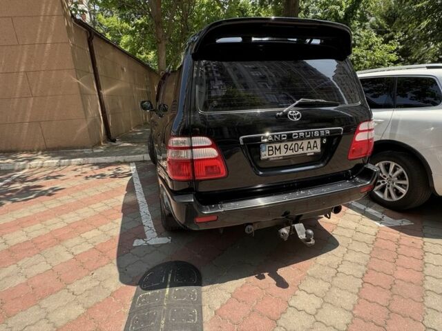 Черный Тойота Ленд Крузер 100, объемом двигателя 4.7 л и пробегом 454 тыс. км за 16500 $, фото 2 на Automoto.ua