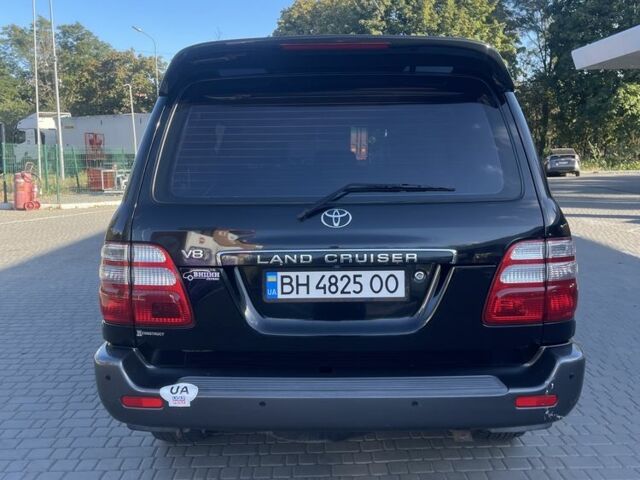 Черный Тойота Ленд Крузер 100, объемом двигателя 4.7 л и пробегом 245 тыс. км за 12200 $, фото 3 на Automoto.ua