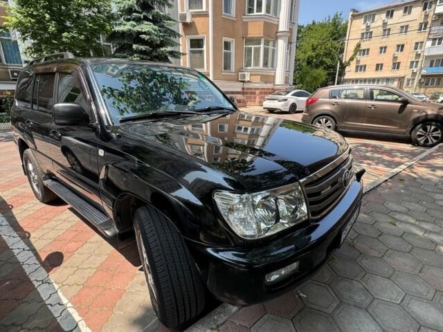 Черный Тойота Ленд Крузер 100, объемом двигателя 4.7 л и пробегом 454 тыс. км за 16500 $, фото 1 на Automoto.ua