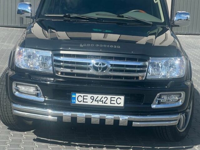 Черный Тойота Ленд Крузер 100, объемом двигателя 4.5 л и пробегом 341 тыс. км за 13499 $, фото 5 на Automoto.ua