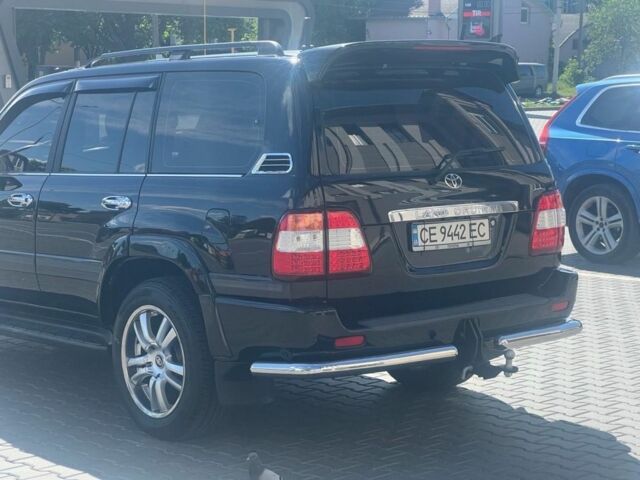 Черный Тойота Ленд Крузер 100, объемом двигателя 4.5 л и пробегом 341 тыс. км за 13499 $, фото 3 на Automoto.ua