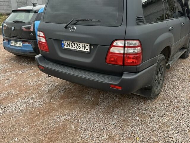 Синий Тойота Ленд Крузер 100, объемом двигателя 4.2 л и пробегом 225 тыс. км за 16000 $, фото 6 на Automoto.ua