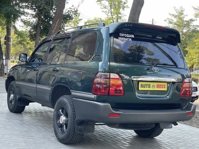 Зеленый Тойота Ленд Крузер 100, объемом двигателя 4.2 л и пробегом 366 тыс. км за 13500 $, фото 4 на Automoto.ua